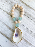 Oyster Shell Bottle Bracelet - Aqua image