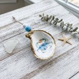 Blue Crab Oyster Ornament