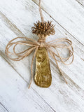 Oyster Shell Angel Ornament image 2