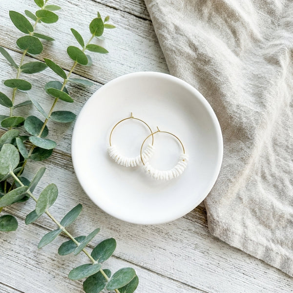 Sun & Shell Hoops