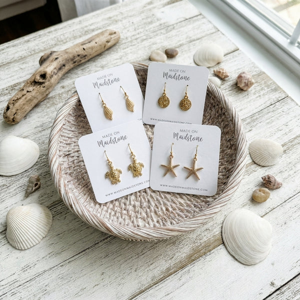 Golden Shore Earrings
