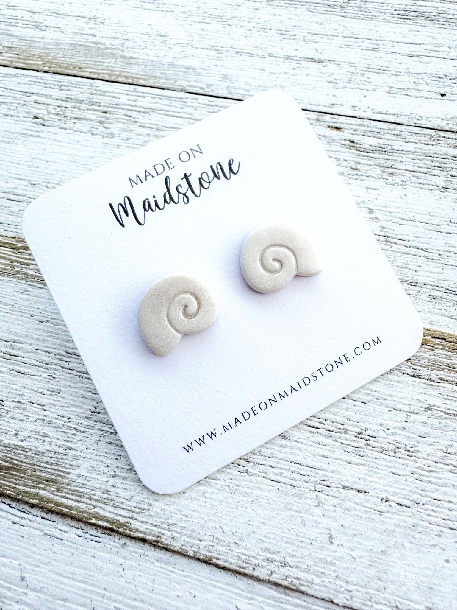 Conch Shell Studs image 1