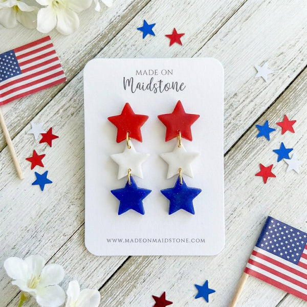 Star Trio Earrings