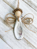 Oyster Shell Angel Ornament image 14