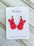 Marshmallow Bunny Earrings image 4