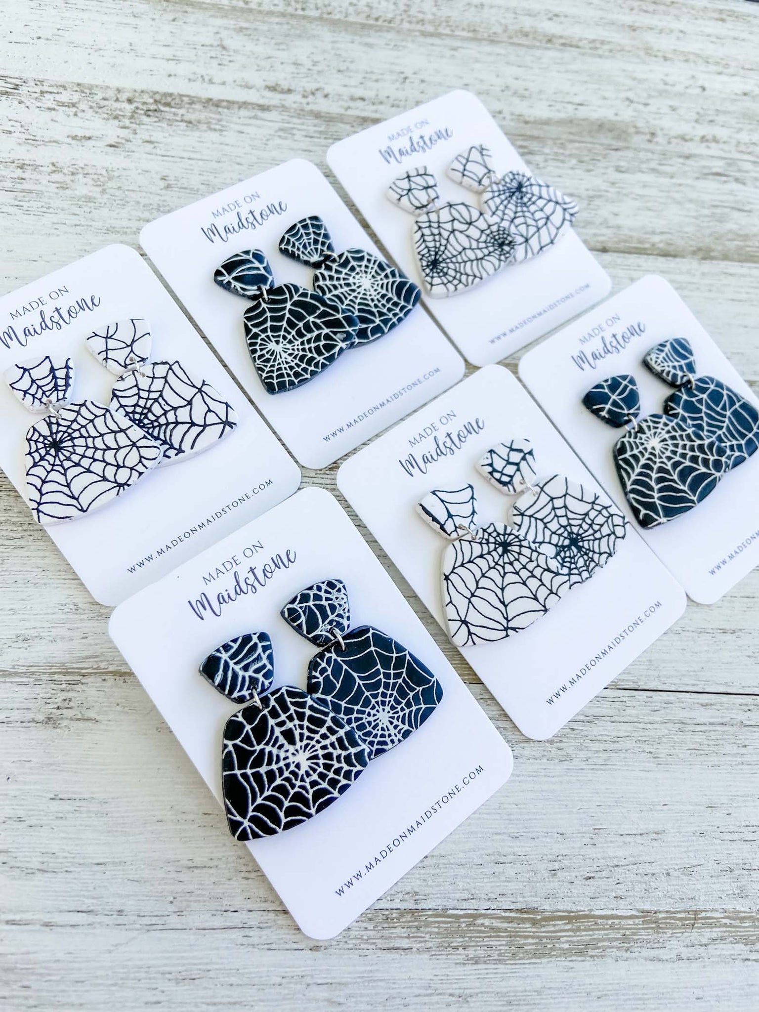 Spiderweb Earrings image 3
