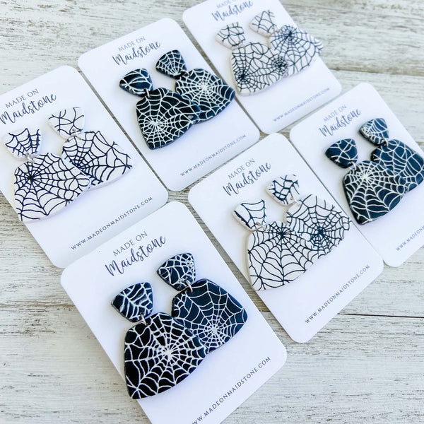Spiderweb Earrings image 3