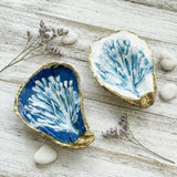Coral Reef Oyster Shell Jewelry Dish