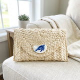 Sea Turtle Oyster Shell Clutch