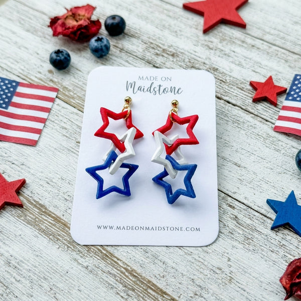 Star Spangled Earrings
