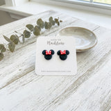 Girl Mouse Studs