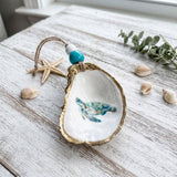 Sea Turtle Oyster Ornament