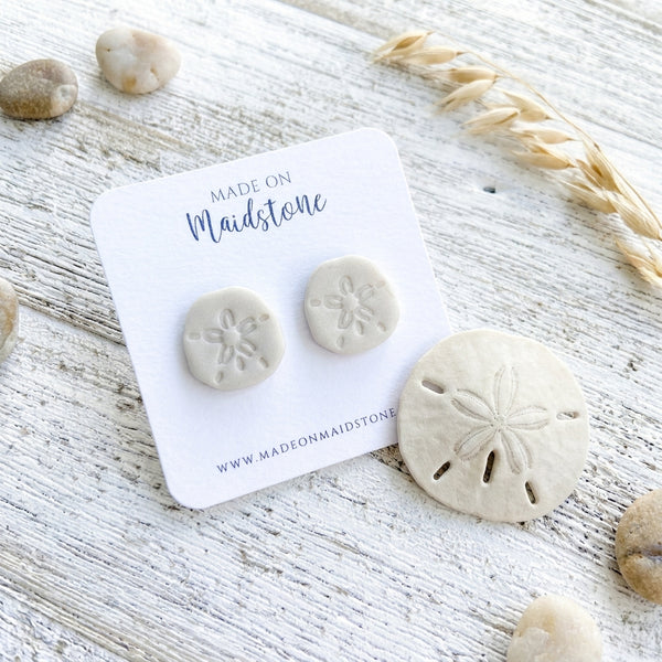 Sand Dollar Studs