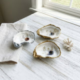 Personalized Wedding Oyster Shell Jewelry Dish