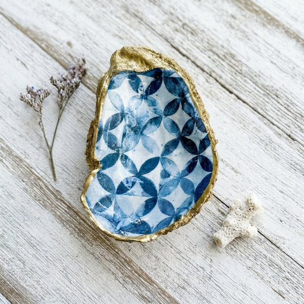 Moroccan Oyster Shell Jewelry Dish