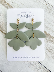 Ophelia Earrings - Fern image