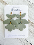Ophelia Earrings - Fern image