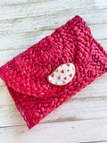 Hearts Oyster Shell Clutch image 2
