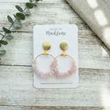 Tumbled Gemstone Earrings