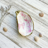 Bunny Oyster Shell Jewelry Dish
