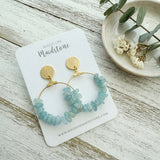 Tumbled Gemstone Earrings