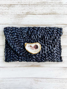 Multi-Colored Oyster Shell Clutch image 3