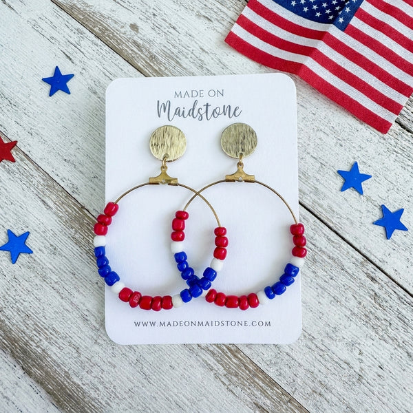 Patriotic Earrings