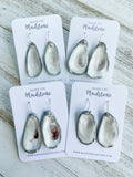 Oyster Shell Earrings image 3