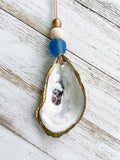Gilded Oyster Shell Ornament - Coastal Collection image 9