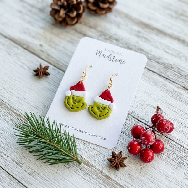 Christmas Grump Earrings