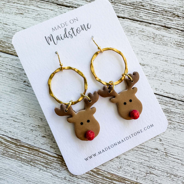 Reindeer Earrings image 1