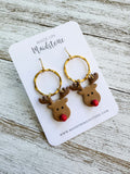 Reindeer Earrings image 1
