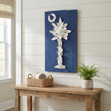 Palmetto Tree & Crescent Moon Sign