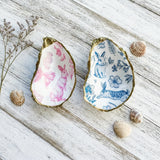 Bunny Oyster Shell Jewelry Dish