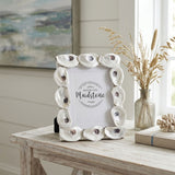 Oyster Shell Picture Frame