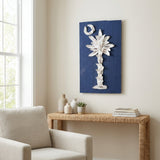 Palmetto Tree & Crescent Moon Sign