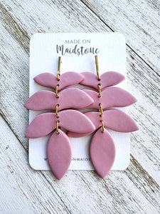 Evelyn Earrings - Blush image