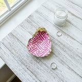 Fretwork Oyster Shell Jewelry Dish