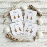 Golden Shore Earrings