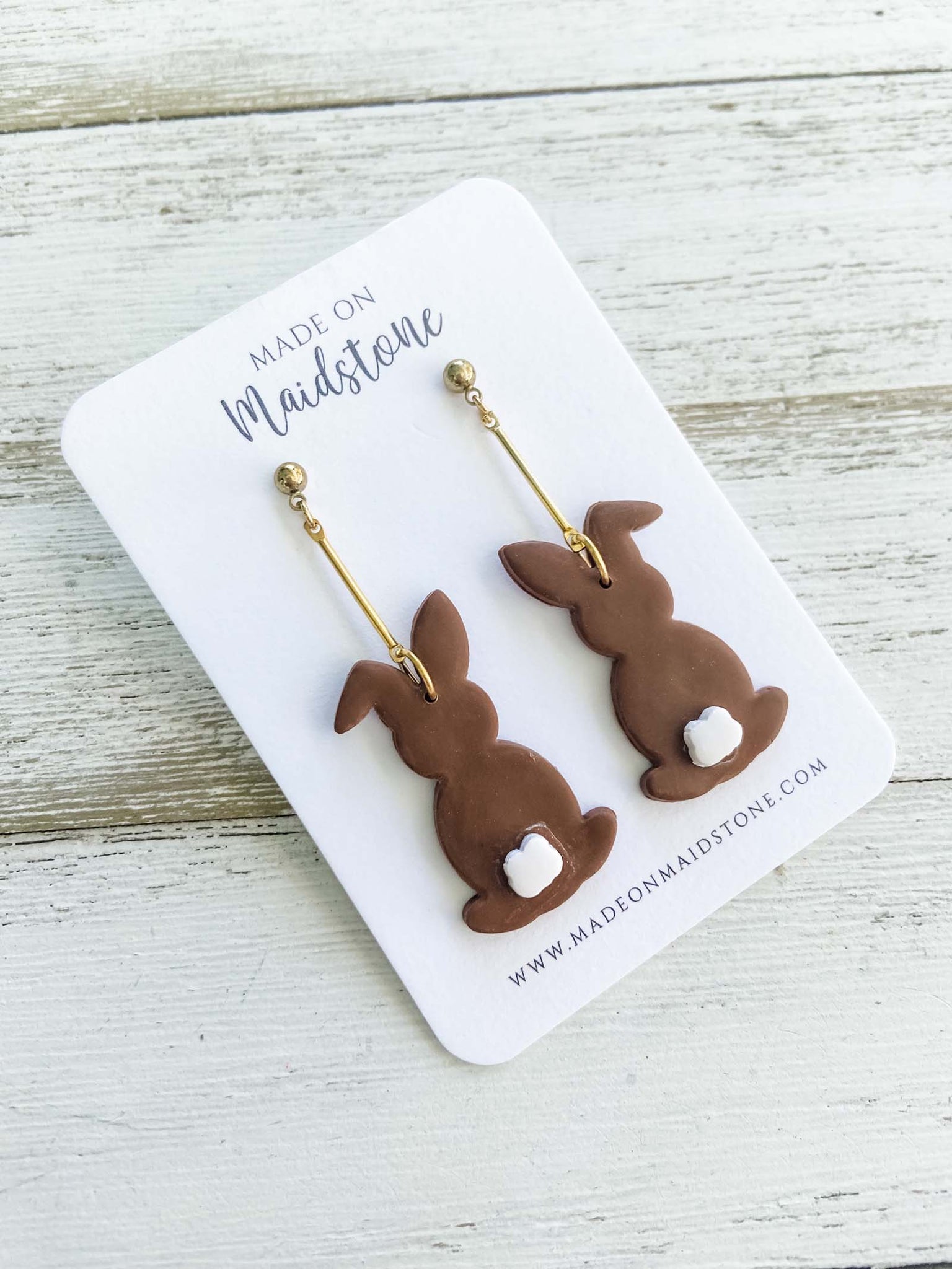 Cottontail Bunny Earrings image 1