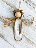 Oyster Shell Angel Ornament image 9