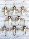 Oyster Shell Angel Ornament image 0