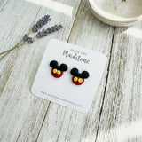 Boy Mouse Studs