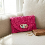 Wildflower Oyster Shell Clutch