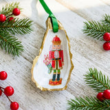 Nutcracker Oyster Shell Ornament
