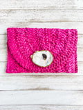 Multi-Colored Oyster Shell Clutch image 9
