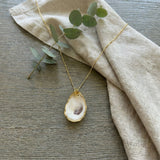 Oyster Shell Pendant Necklace