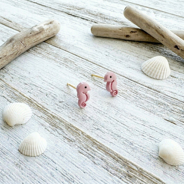 Seahorse Studs