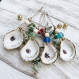 Charleston Gilded Oyster Ornament