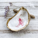 Spoonbill Oyster Shell Jewelry Dish
